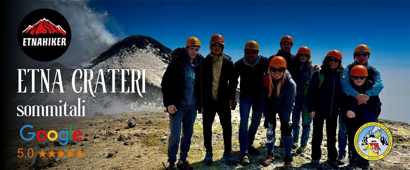 escursione etna crateri sommitali hiker