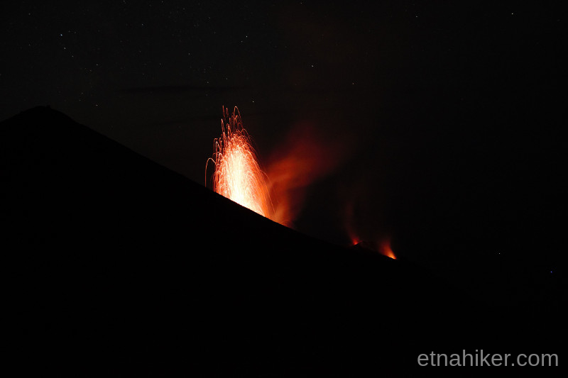 stromboli di notte